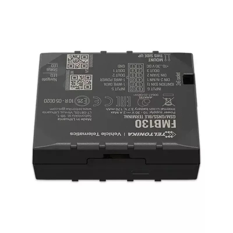 GPS izsekotājs Teltonika FMB130 Auto Melns