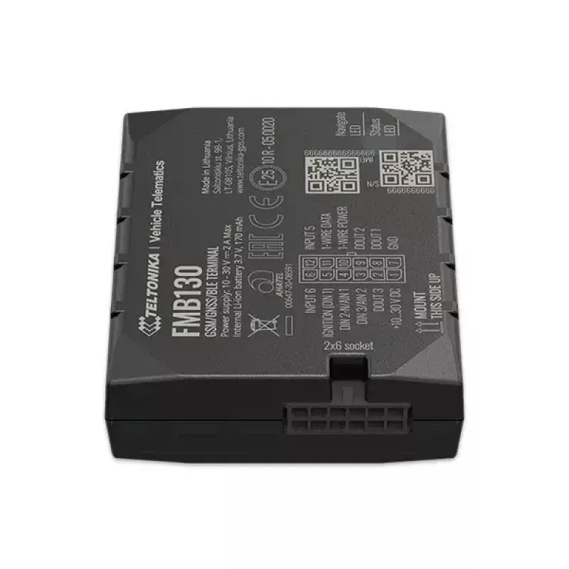 GPS izsekotājs Teltonika FMB130 Auto Melns