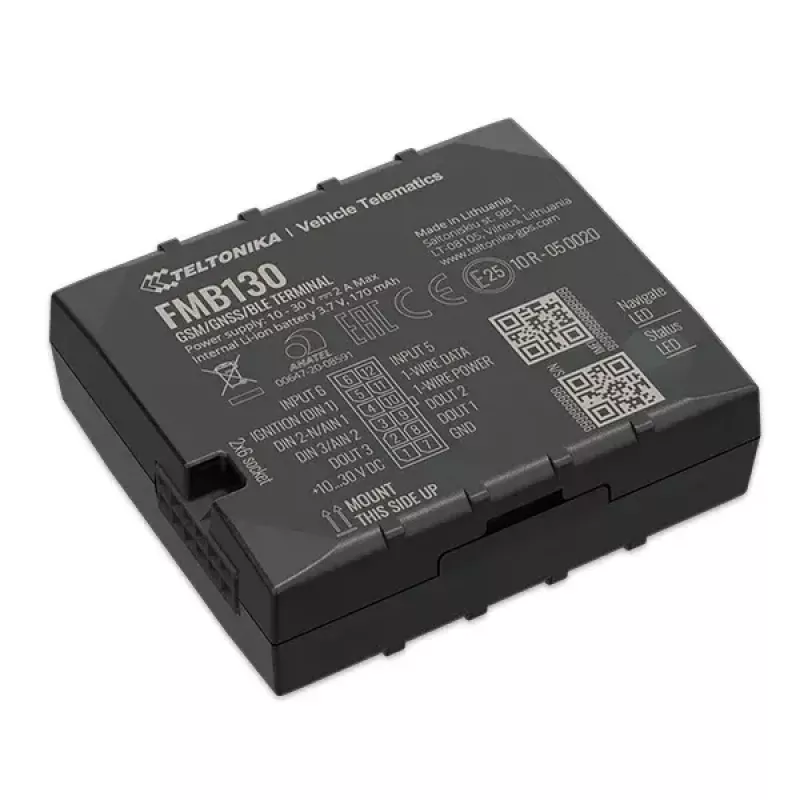 GPS izsekotājs Teltonika FMB130 Auto Melns