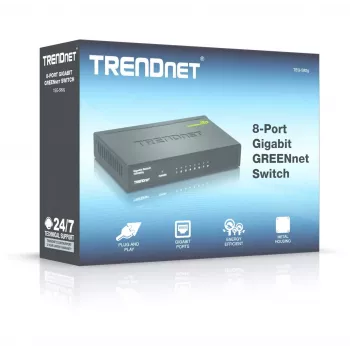 Nevadāms slēdzis TRENDnet GREENnet TEG-S82G