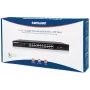 Intellinet 24 portu Gigabit Ethernet slēdzis ar 2 SFP portiem, 24 x 10/100/1000 Mbps RJ45 porti + 2 x SFP, IEEE 802.3az (energoefektīvs Ethernet), 19 collu statņa stiprinājums, metāla