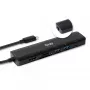 CLUB3D USB Type-C 7-in-1 centrmezgls HDMI 4K60Hz SD TF karšu slots 2x USB Type-A USB Type-C PD RJ45 darbojas ar Thunderbolt 3