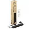 CLUB3D USB Type-C 7-in-1 centrmezgls HDMI 4K60Hz SD TF karšu slots 2x USB Type-A USB Type-C PD RJ45 darbojas ar Thunderbolt 3