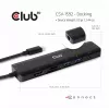 CLUB3D USB Type-C 7-in-1 centrmezgls HDMI 4K60Hz SD TF karšu slots 2x USB Type-A USB Type-C PD RJ45 darbojas ar Thunderbolt 3