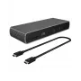 ICY BOX IB-DK8801-TB4 vadu Thunderbolt 4 antracīta, melna