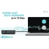 i-tec USB-C HDMI Dual DP dokstacija ar 100 W strāvas padevi