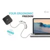 i-tec USB-C HDMI Dual DP dokstacija ar 100 W strāvas padevi