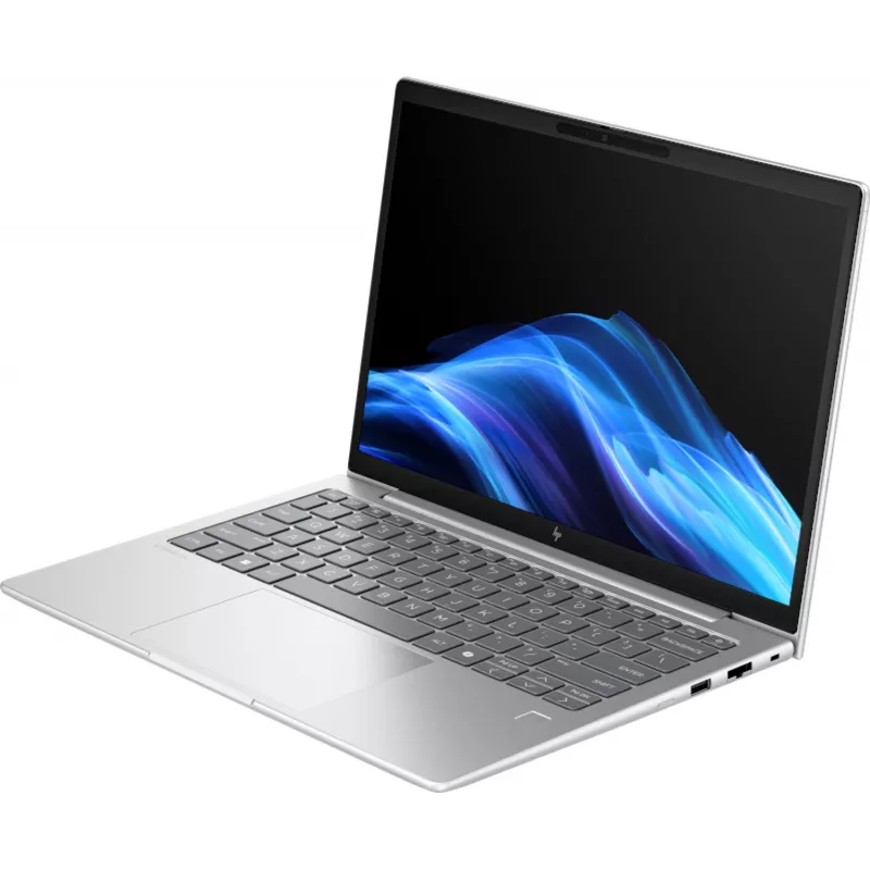 HP EliteBook 6 G1i Intel Core Ultra 5 225U klēpjdators 33,8 cm (13,3 collu) WUXGA 16 GB DDR5-SDRAM Wi-Fi 7 (802.11be) Windows 11 Pro AI PC Sudrabs