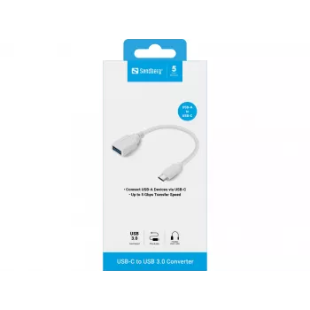 USB-C uz USB 3.0 pārveidotājs Sandberg 136-05