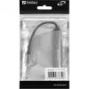 Sandberg USB-C uz 3xUSB-A+2xUSB-C SAVER USB 3.2 Gen 1 pelēks alumīnija centrmezgls