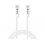 Sandberg USB-C uzlādes kabelis 1 m, 65 W, 1 m, USB C, USB C, USB 3.2 Gen 1 (3.1 Gen 1), Balts
