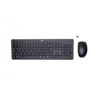 Bezvadu peles un tastatūras komplekts HP 230 Pilnizmēra Melns