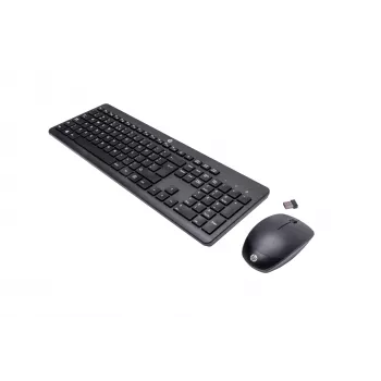 Bezvadu peles un tastatūras komplekts HP 230 Pilnizmēra Melns
