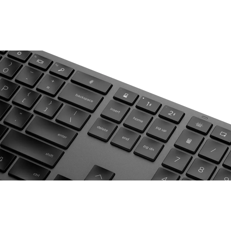 HP 975 divrežīmu bezvadu tastatūra pilna izmēra mehāniskā QWERTY