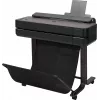 HP Designjet T650 24-in Printer 2025 izdevums, Termiskā tintes printeris, 2400 x 1200 DPI, HP-GL/2, JPEG, HP-RTL, CALS G4, URF, Melna, Ciāna, Fuksīna, Dzeltena, 2400 x 1200 DPI, 81 lph