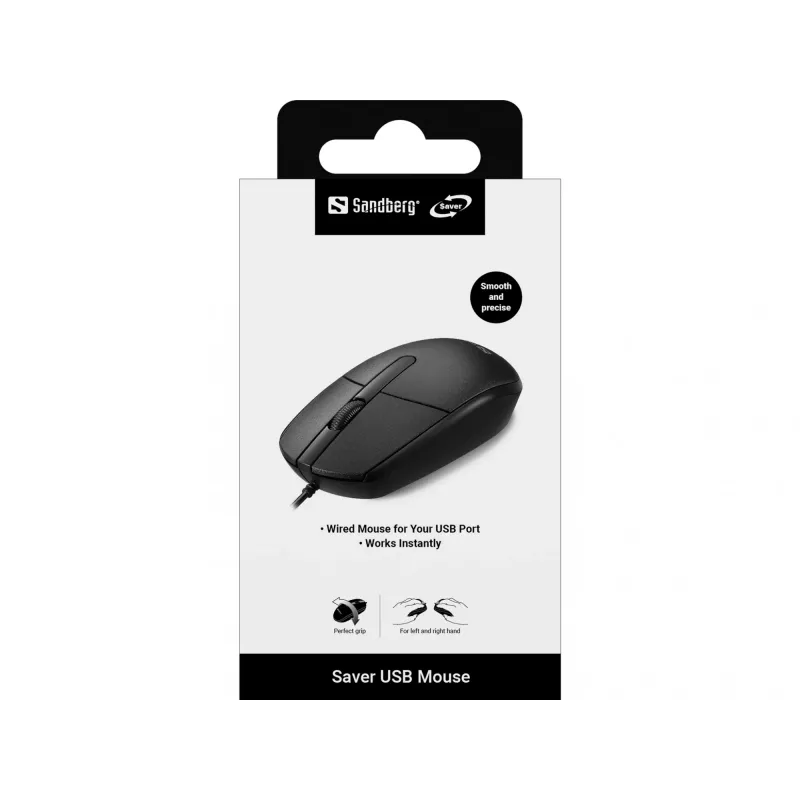 Pele Sandberg Saver USB Piemērota abām rokām USB Type-A