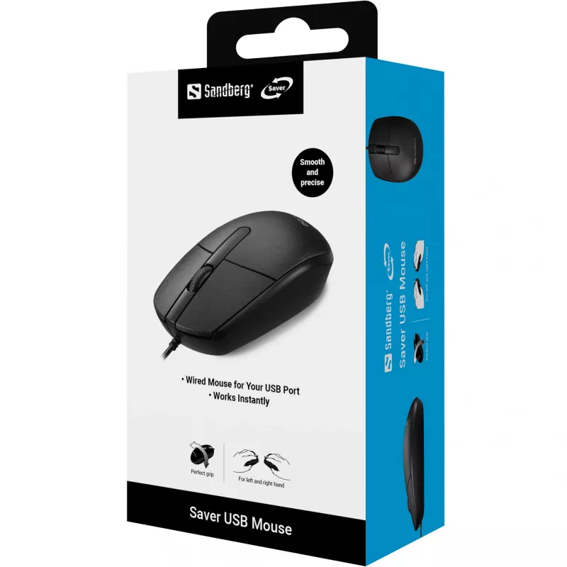 Pele Sandberg Saver USB Piemērota abām rokām USB Type-A