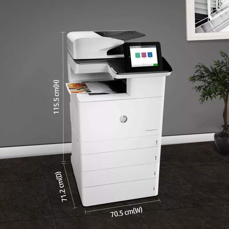HP Color LaserJet Enterprise MFP M776dn, lāzeris, krāsu druka, 1200 x 1200 DPI, A3, tiešā druka, melns, balts