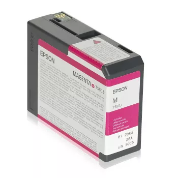 Epson Singlepack fuksīna T580300, fuksīna, pigmenta tinte, 80 ml, 1 gab.