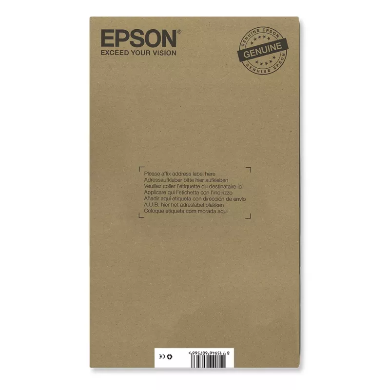 Epson vairāku krāsu komplekts 24XL EasyMail, 6 krāsas, Melna, Ciāna, Gaiši ciāna, Fuksīna, Gaiši fuksīna, Dzeltena, Epson, Augsta (XL) ietilpība, 10 ml, 8,7 ml, 55,7 ml