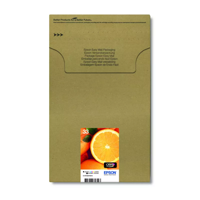 Epson oranžas Multipack 5-colours 33 Claria Premium Ink EasyMail Pack