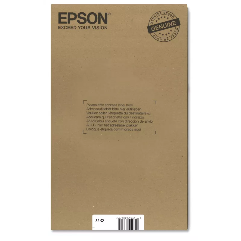 Epson Strawberry Multipack 4-krāsu 29 EasyMail, standarta ietilpība, melna, ciāna, fuksīna, dzeltena, 5,3 ml, 3,2 ml, 1 gab., daudzkrāsu iepakojums