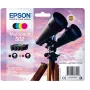 Epson Multipack 4-colours 502 Ink, Standard Yield, Melns, ciāna, fuksīna, dzeltena, 4.6 ml, 3.3 ml, 1 gab., 210 lapas