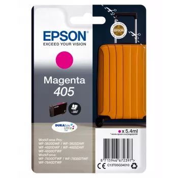 Epson 405 tintes kasetne 1 gab. Oriģināla Standarta ietilpība Fuksīna