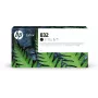 HP 832 1 litra melna lateksa tintes kasetne, HP Latex 700, 700 W, 800, 800 W printeri, termiskā tintes strūkla, melna, Ķīna, ASV, Singapūra, 243 mm, 64 mm