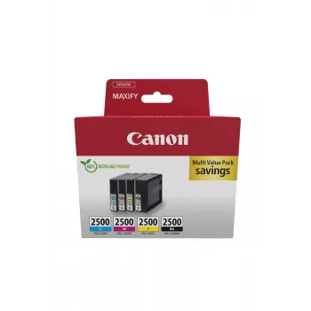 Canon 9290B006 tintes kasetne 4 gab. Oriģināla Melna, Ciāna, Fuksīna, Dzeltena