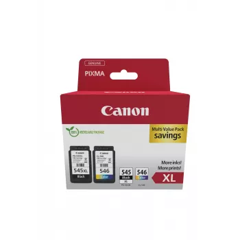 Canon 8286B012 tintes kasetne 2 gab. oriģināla augsta (XL) ietilpība melna, ciāna, fuksīna, dzeltena