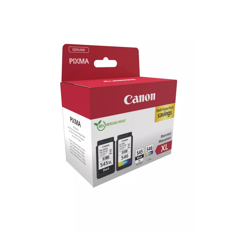 Canon 8286B012 tintes kasetne 2 gab. oriģināla augsta (XL) ietilpība melna, ciāna, fuksīna, dzeltena