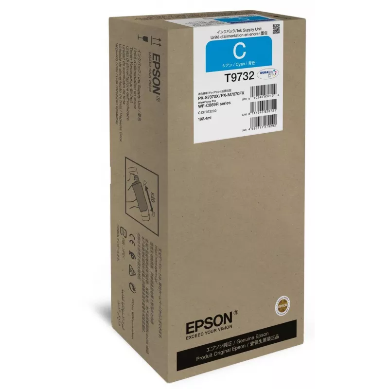 Epson C13T97320N tintes kasetne 1 gab. Oriģināla Ciāna