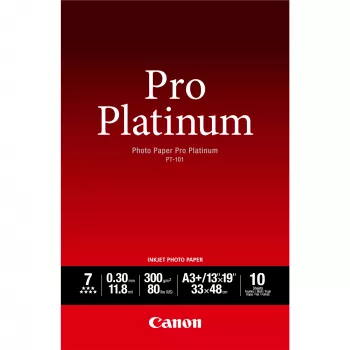 Canon PT-101 Pro Platinum fotopapīrs A3 Plus - 10 loksnes