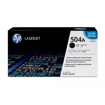 Toner HP Cartridge No 504A HP 504A Melns 6000 lapas