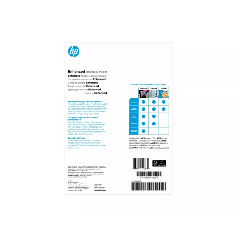 Lāzerpapīrs HP Professional Glossy 150 g/m² A4 150 lapas