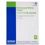 Epson Enhanced Matte Paper, DIN A2, 192g/m², 50 loksnes, 42 cm, Matēts, 260 µm, 192 g/m²
