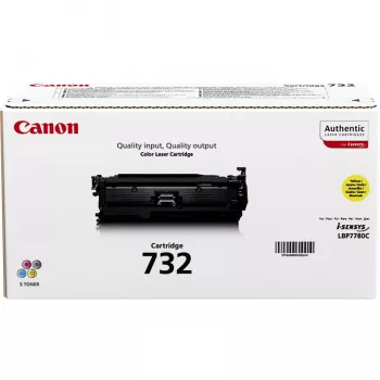 Canon 732Y tonera kārtridžs 1 gab. Oriģināls Dzeltens