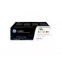 HP 128A 3-pack ciāna/fuksīna/dzeltena Oriģināls LaserJet tonera kasetes