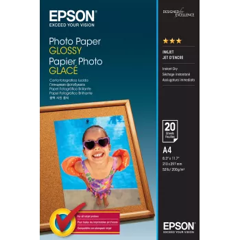 Glancēts fotopapīrs Epson C13S042538 A4 20 loksnes