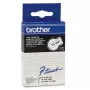 Lentes kasešu Brother TC-201 melna uz balta