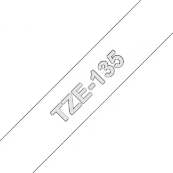 Etiķešu lente Brother TZE-135 12mm melns uz balta