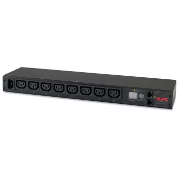 APC AP7820B strāvas sadales bloks (PDU) 8 maiņstrāvas kontaktligzdas 0U/1U melns