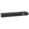 APC AP7820B strāvas sadales bloks (PDU) 8 maiņstrāvas kontaktligzdas 0U/1U melns