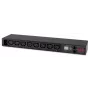 APC AP7821B strāvas sadales bloks (PDU) 8 maiņstrāvas kontaktligzdas 0U/1U Melns