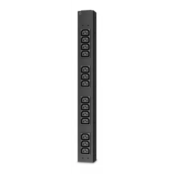 APC AP6003A barošanas sadales bloks (PDU) 14 maiņstrāvas kontaktligzdas 0U/2U Melns