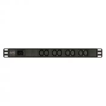 APC Easy Rack PDU, Basic, 1U, 1 fāze, 3,7kW, 230V, 16A, 8 x C13 izejas, IEC60320 C20 ieeja