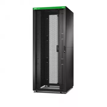 APC Easy Rack, 42U, melns, ar jumtu, ritentiņiem, kājiņām, 4 kronšteiniem un sānu paneļiem, bez apakšas, 1991 x 800 x 800 mm