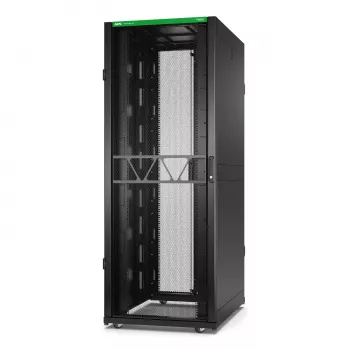 APC Netshelter SX Gen2 AR3150B2 - 42U, 1991h x 750w x 1070d mm, ar sānu paneļiem, melna
