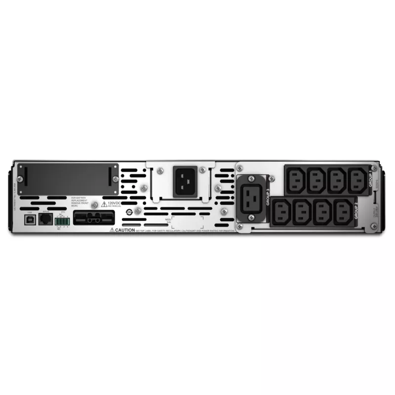 APC Smart-UPS X SMX2200RMHV2U - 2200VA, 8x C13 + 1x C19 kontaktligzda, USB, paplašināms darbības laiks